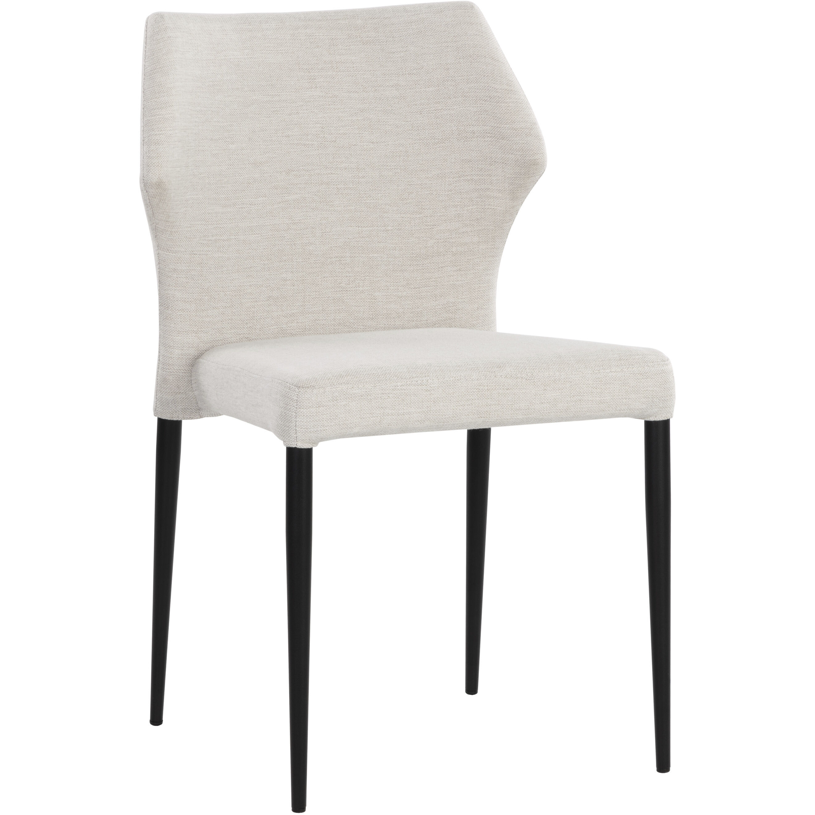 James City Beige Stackable Dining Chair, Set Of 2